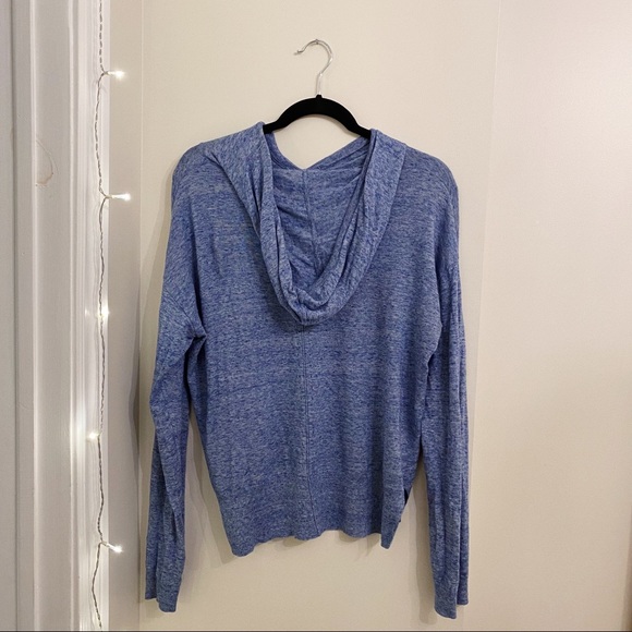 GAP Linen Blend Sweater Hoodie - Picture 5 of 9